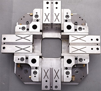 four slide die casting tool